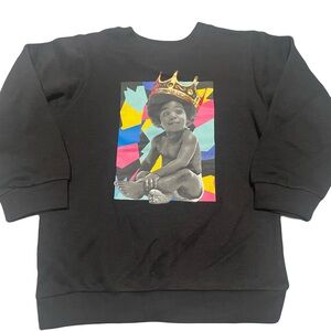 Notorious B.I.G. Kids Sweatshirt Black Size 5T NWOT